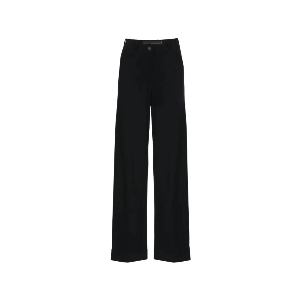 Rrd Women's Black Surflex Livia Pant - Wide Trousers - S - Trousers