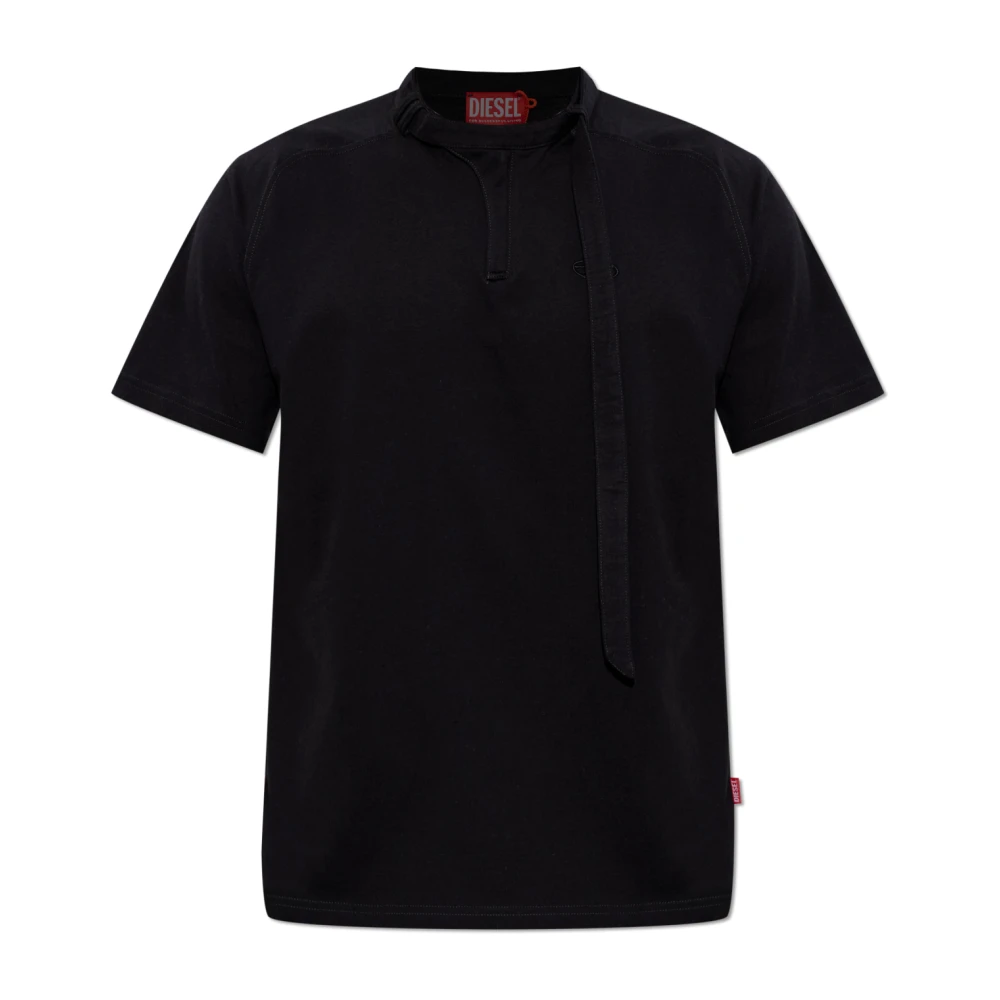 Diesel Uomo Nero Top, 2XL, New,