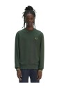 donkergroene-crewneck-sweater