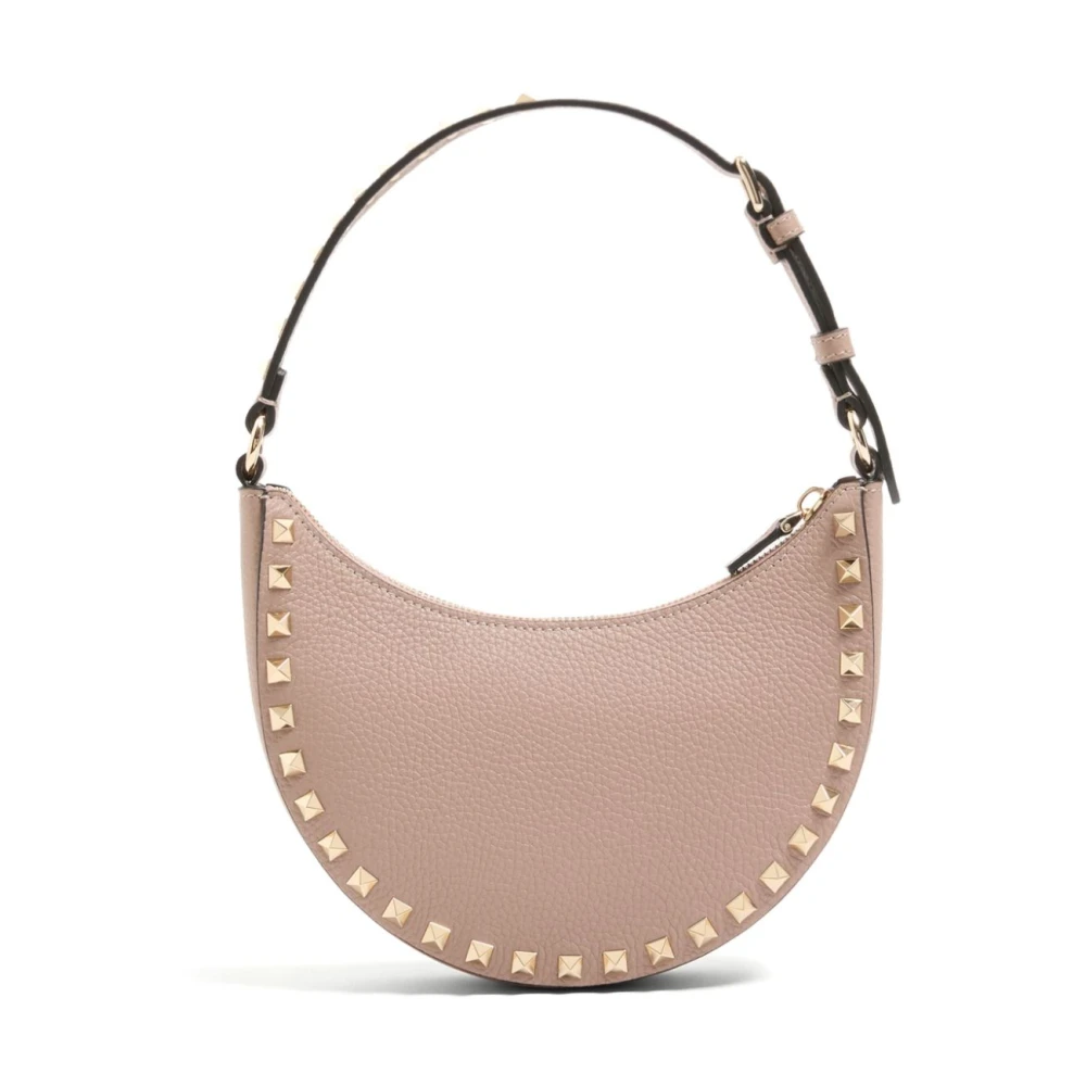Valentino Garavani Blush Pink Rockstud Tote Bag Pink Dames