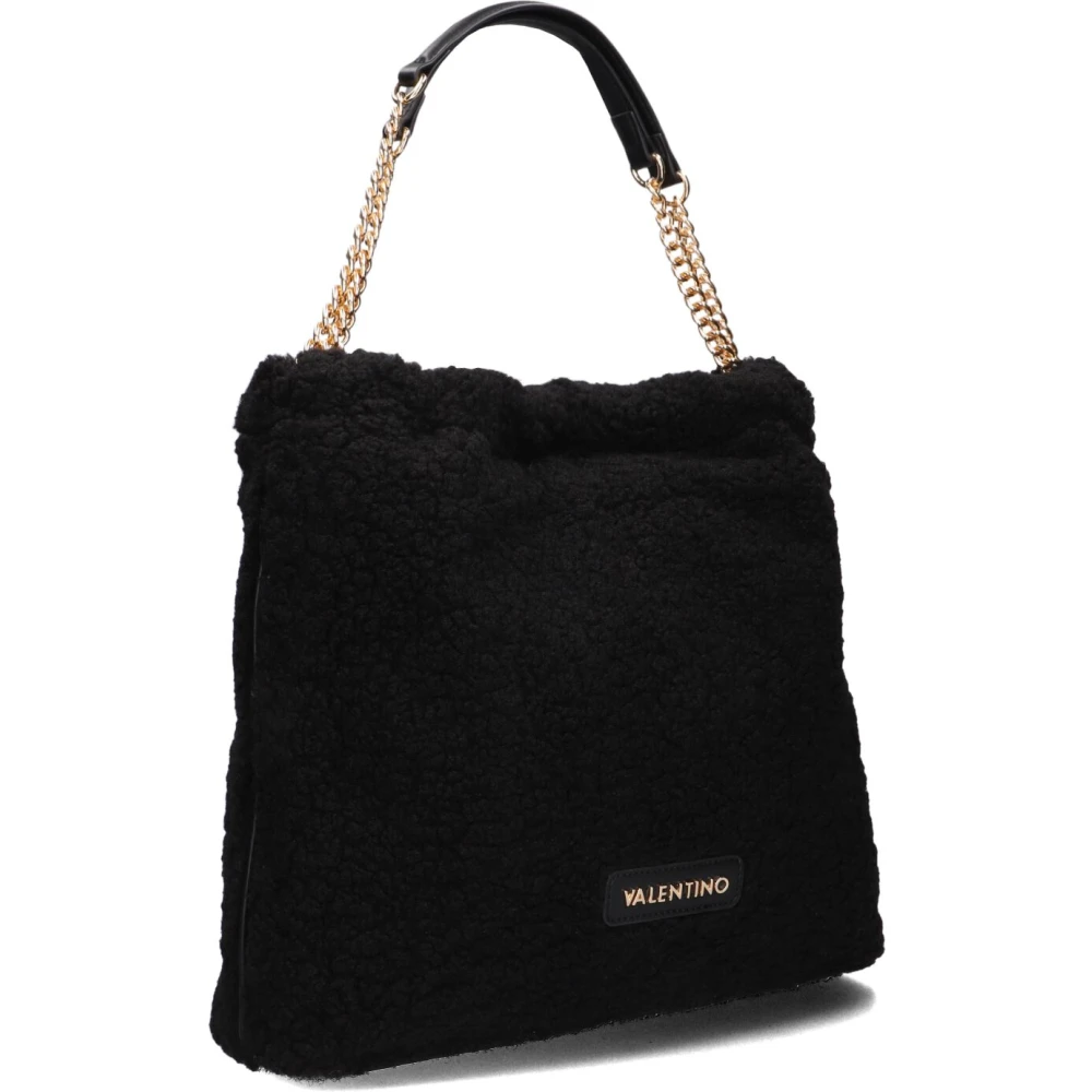 Valentino Klassieke Zwarte Hobo Tas Black Dames