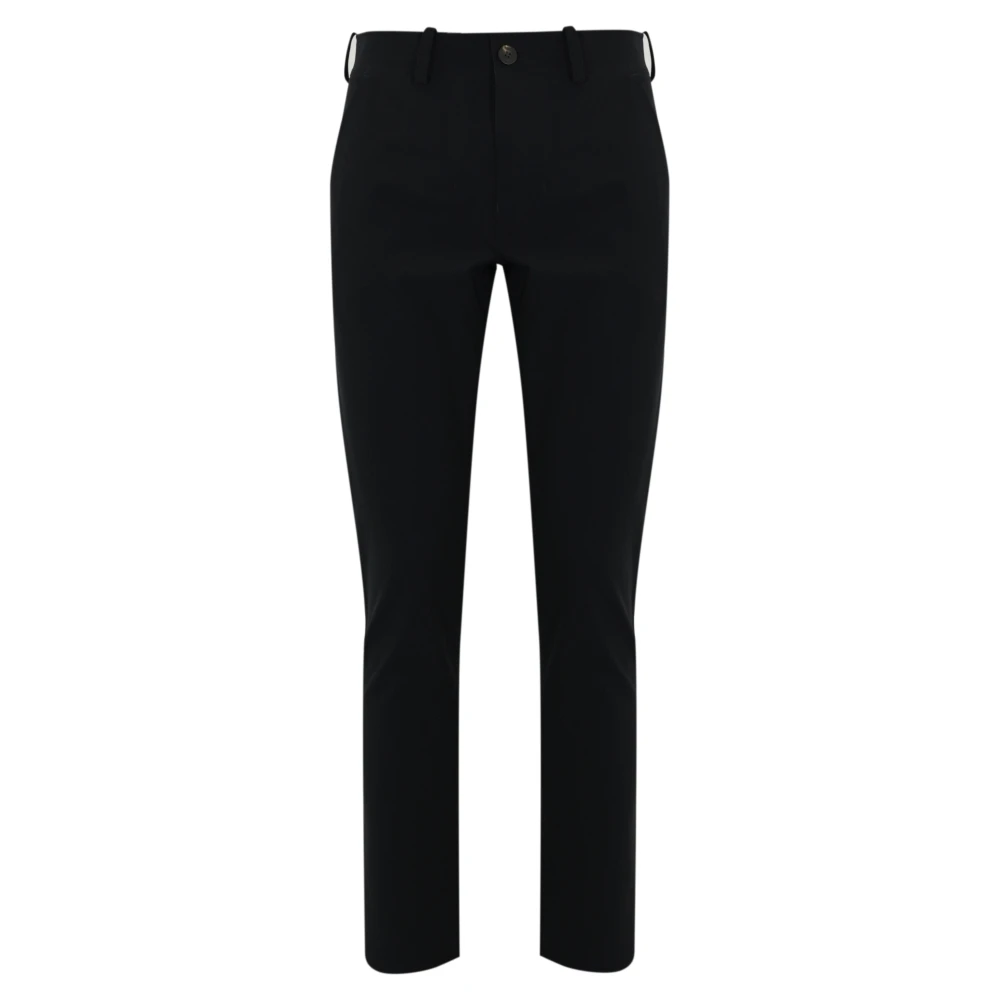 Rrd Men's Blue Slim-Fit Trousers, Xl, Slim Fit Technical Trousers
