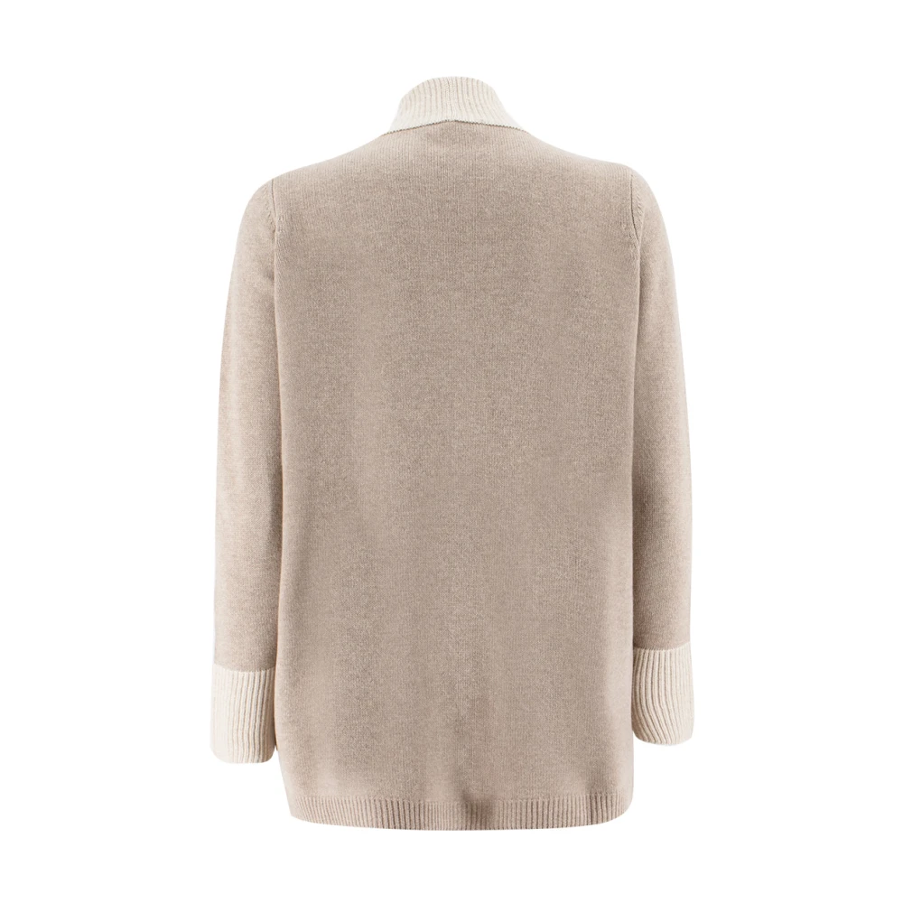 Le Tricot Perugia Cardigan Beige Dames