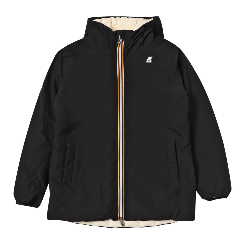 K-Way Girls Black Winter Jackets, 10 Y, P.sophie Jacket