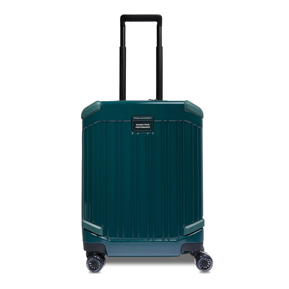 Piquadro Unisex Verde Suitcases, Taglia Unica, New,