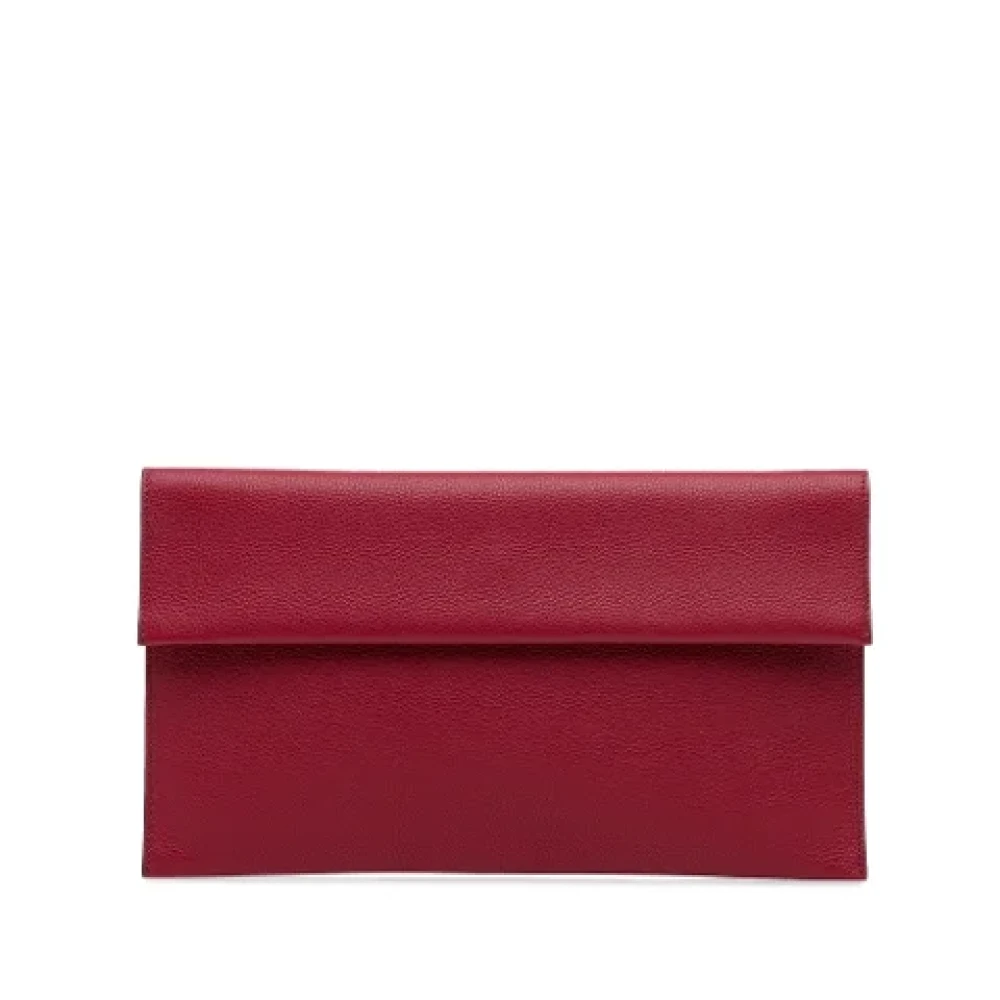Marni Pre-owned Leather handbags Red Dames