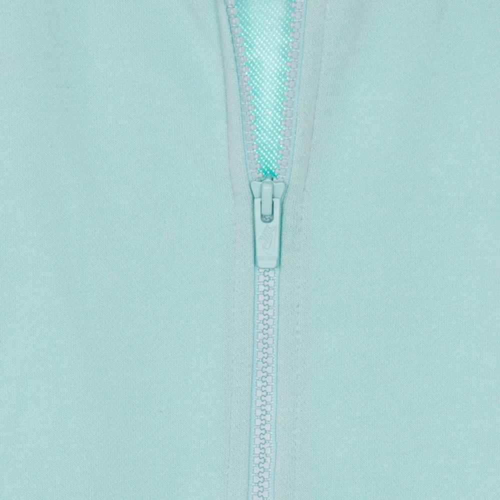 Nike Sportswear Club Hoodie French Terry Zip Blue Heren
