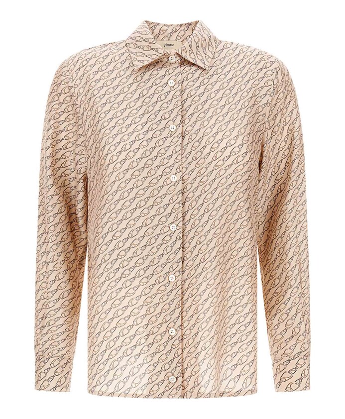 chemise-en-soie-a-imprime-graphique-chameau
