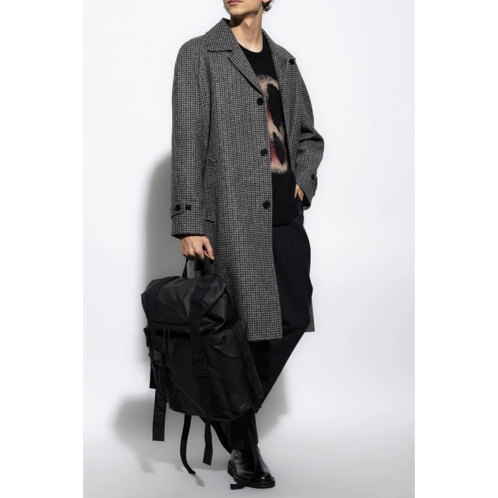 AllSaints Crease Trousers Blackwater Gray Heren