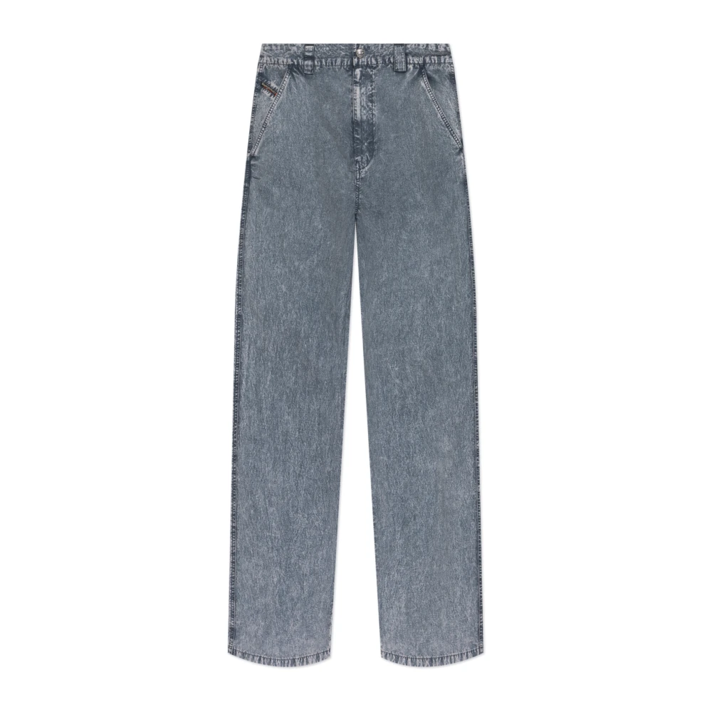 Diesel Herr Blå Byxor 2XL, Denim, Byxor P-Hantik-Chino