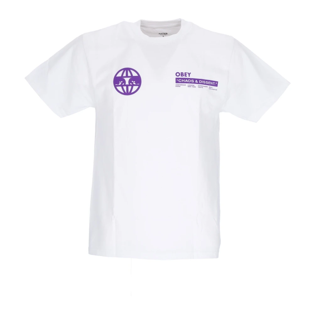 Obey Klassiek Wit Heren T-Shirt White Heren