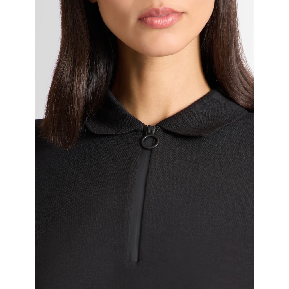 Fusalp Leana Poloshirt MET Korte Mouwen Black Dames