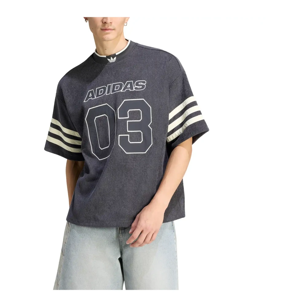 Adidas Black Training, Male, Xl, Knit Football Jersey