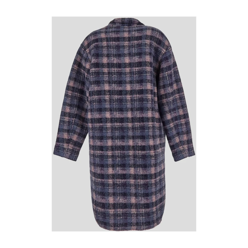 Isabel Marant Étoile Wollen Gabriel Coat Stijlvolle Mode Multicolor Dames