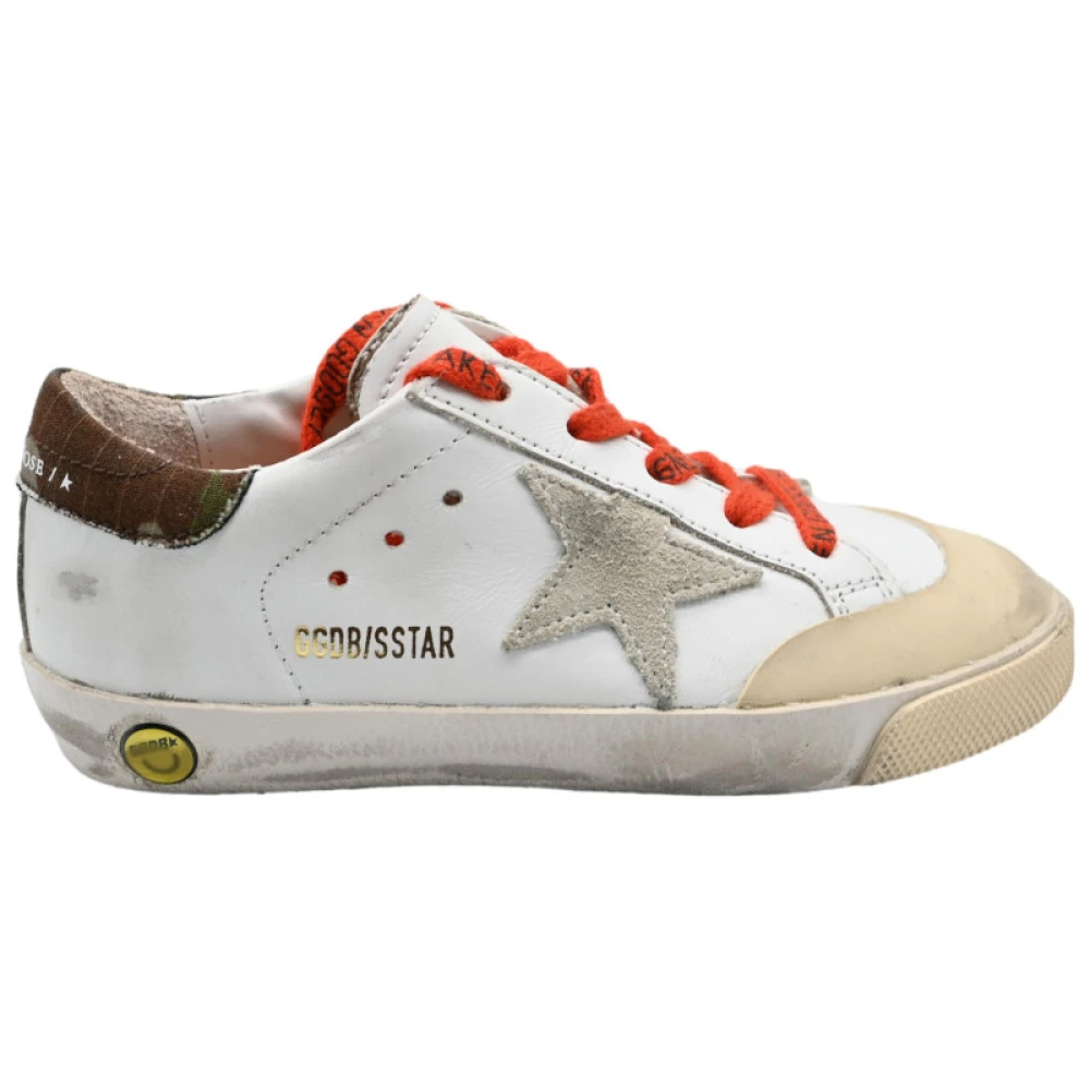 Golden Goose Superstar White Ice Green Sneakers White, Pojke