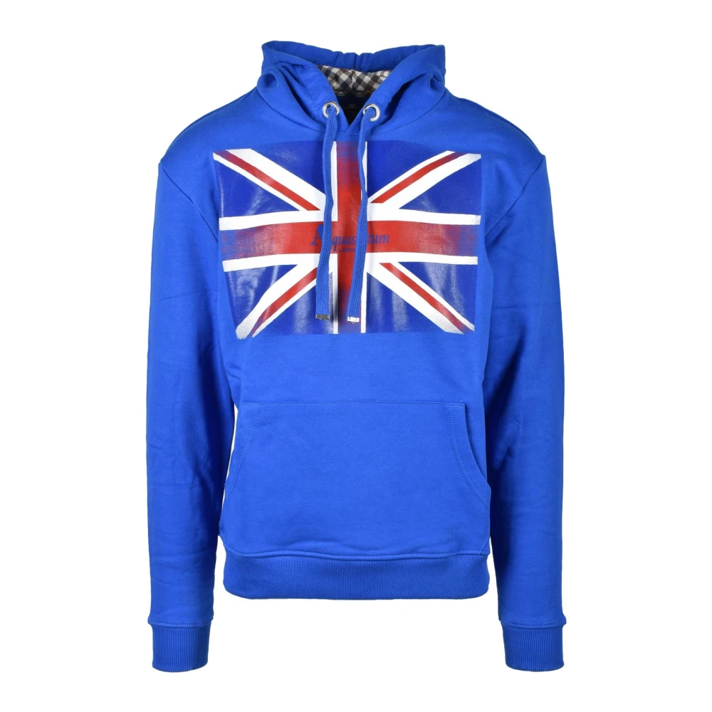 Aquascutum Katoenen trui Blue Heren