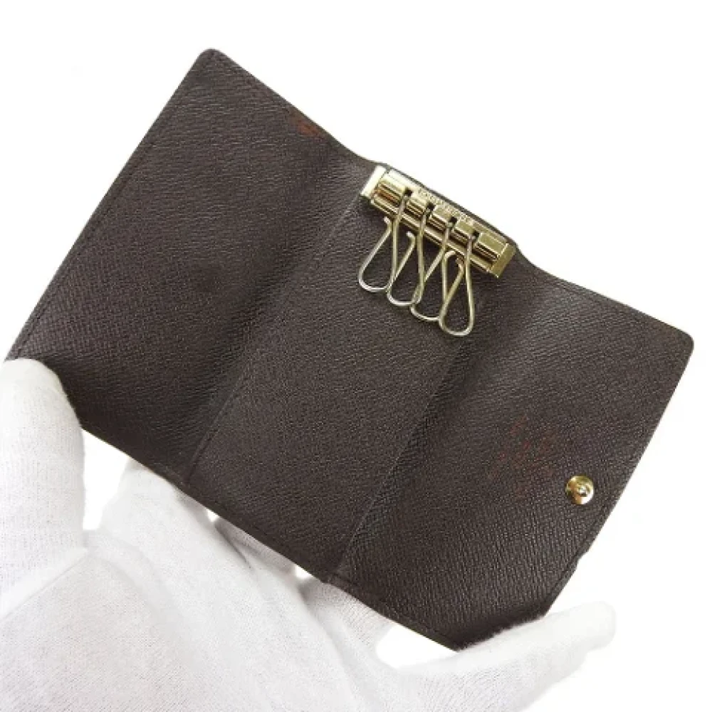Louis Vuitton Vintage Pre-owned Canvas key-holders Brown Dames