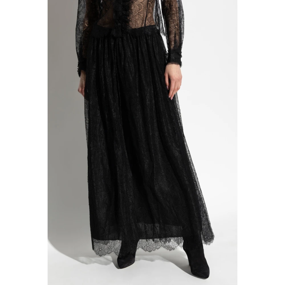 Ulla Johnson Kanten rok Amelie Black Dames