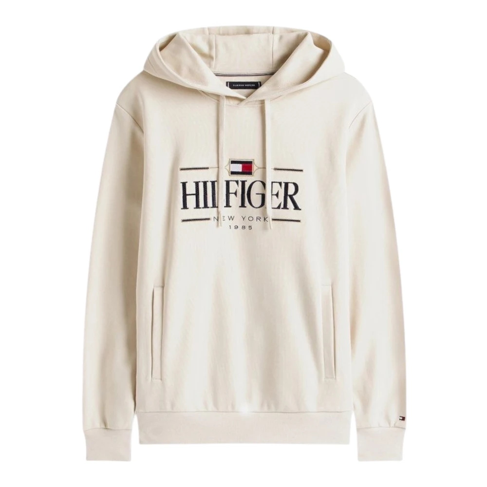Tommy Hilfiger Men's Beige Icon Hoodie - Hoodies - 2XL - Sweatshirts & Hoodies