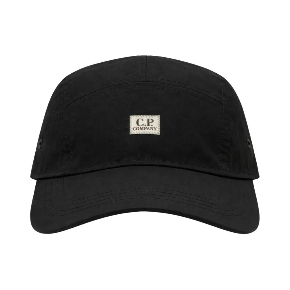 C.p. Company Logo-Patch Cap - Male - Hats & Caps - Blue - One Size - Accessories