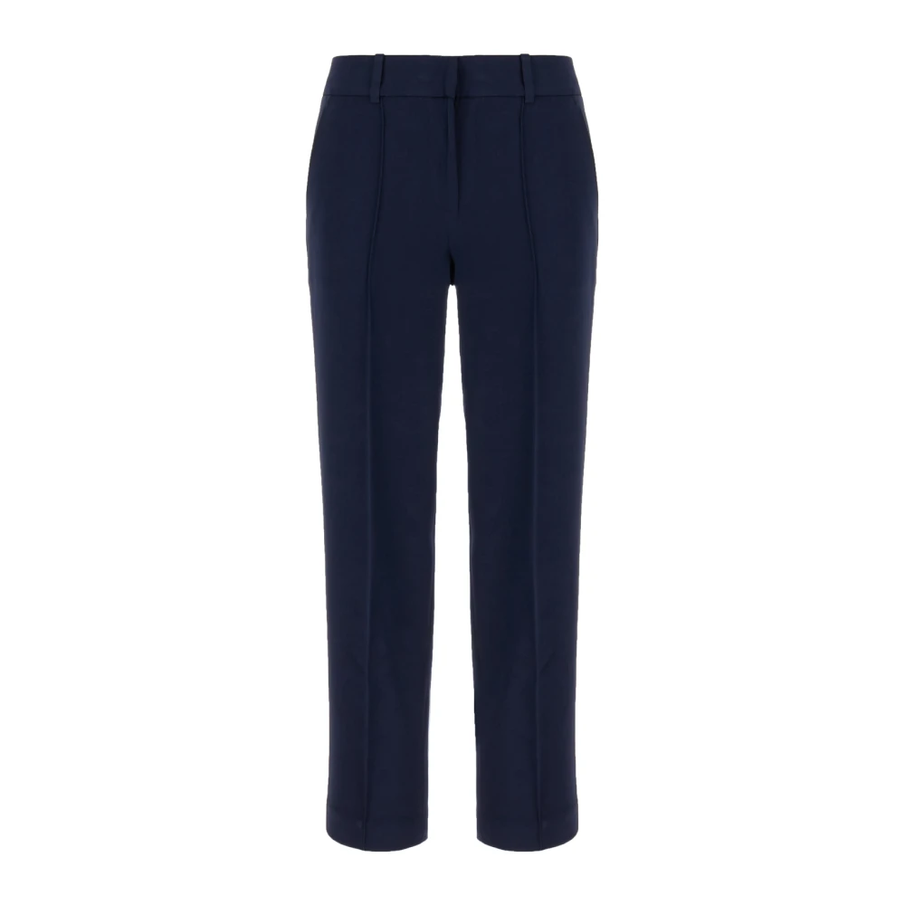 Michael Kors Rechte Broek Blue Dames