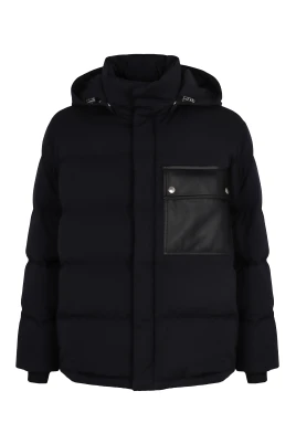 Hooded Short Down Jacket
