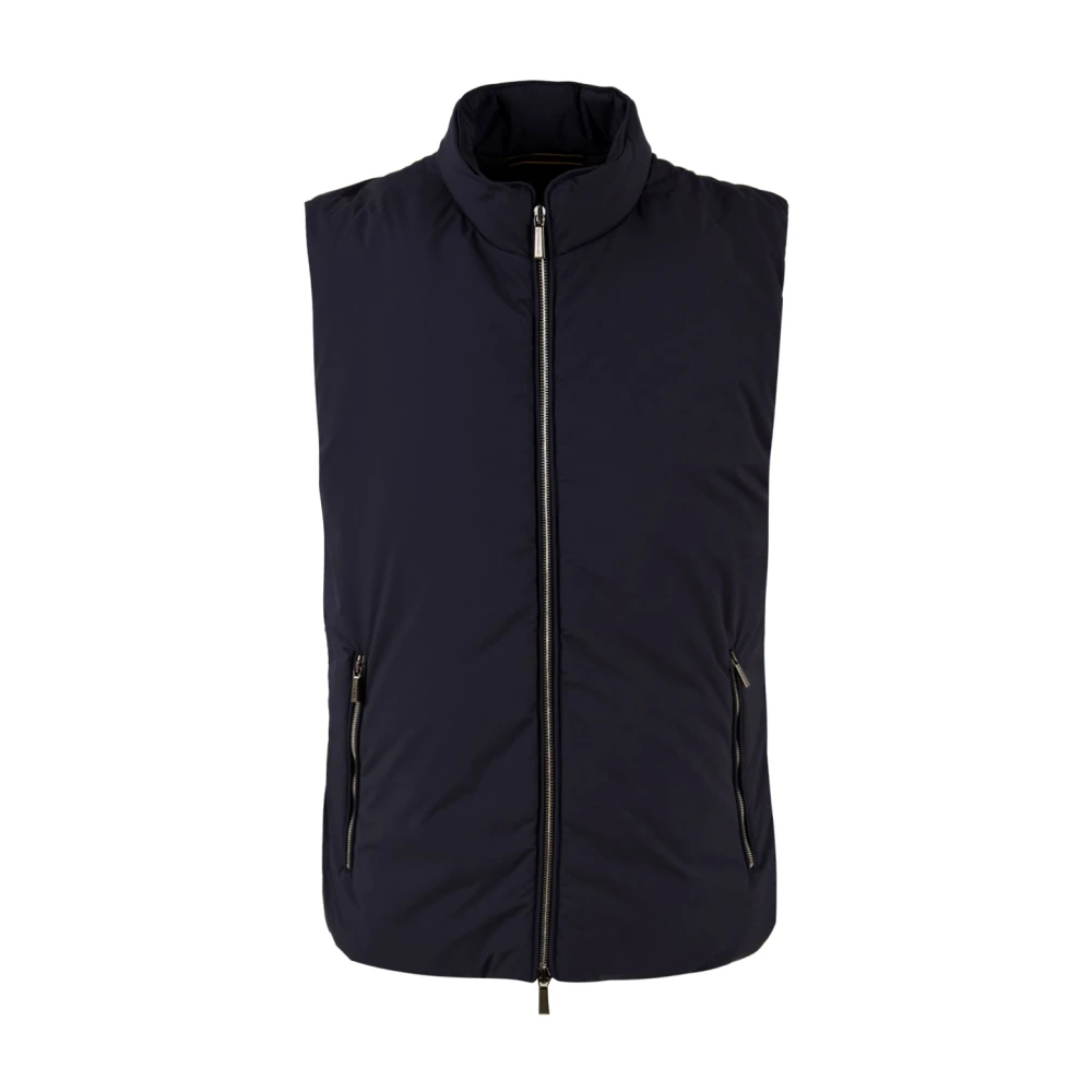 Moorer Uomo Blu Gilet Modello Uros-Skt U0497