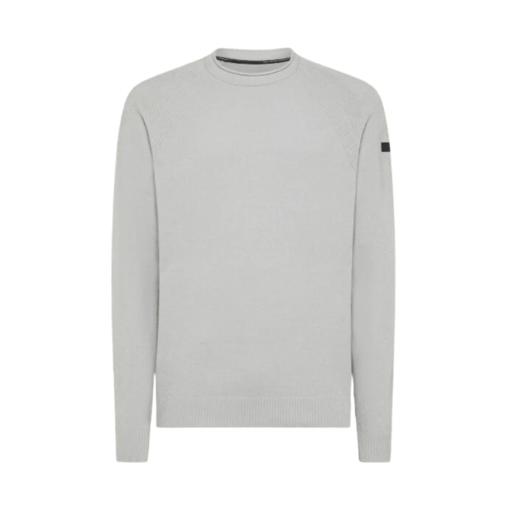 RRD Velvet Ronde Gebreide Trui Gray Heren