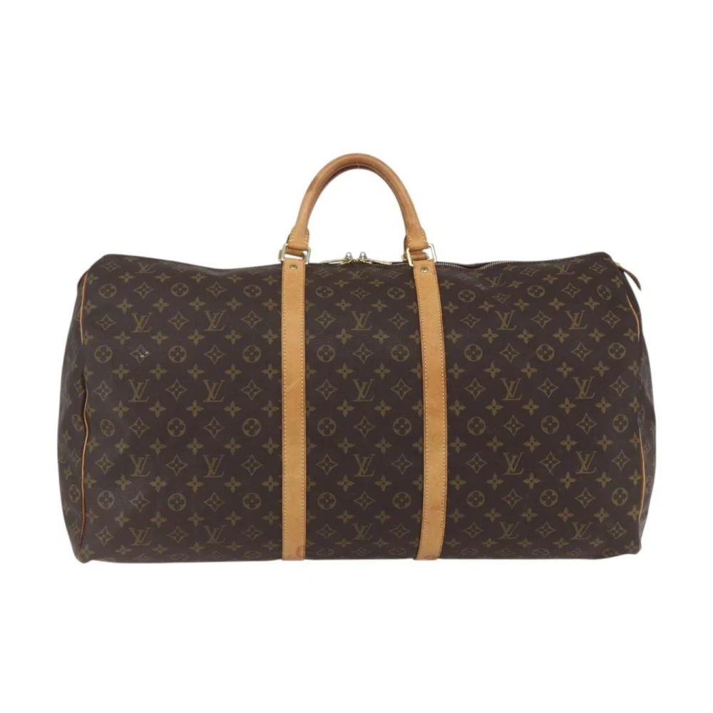 Louis Vuitton Vintage Women's Brown Pre-Owned Keepall Duffle Bag