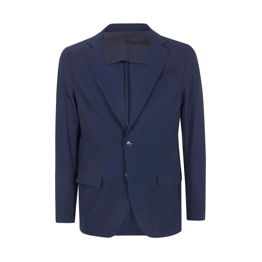 Rrd Men's Blue Surflex Blazer - Blazers - 2XL - Suits