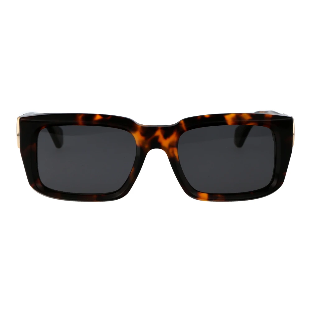 Off White Unisex Brown Sunglasses, 54 Mm, Hays Square Frame Sunglasses