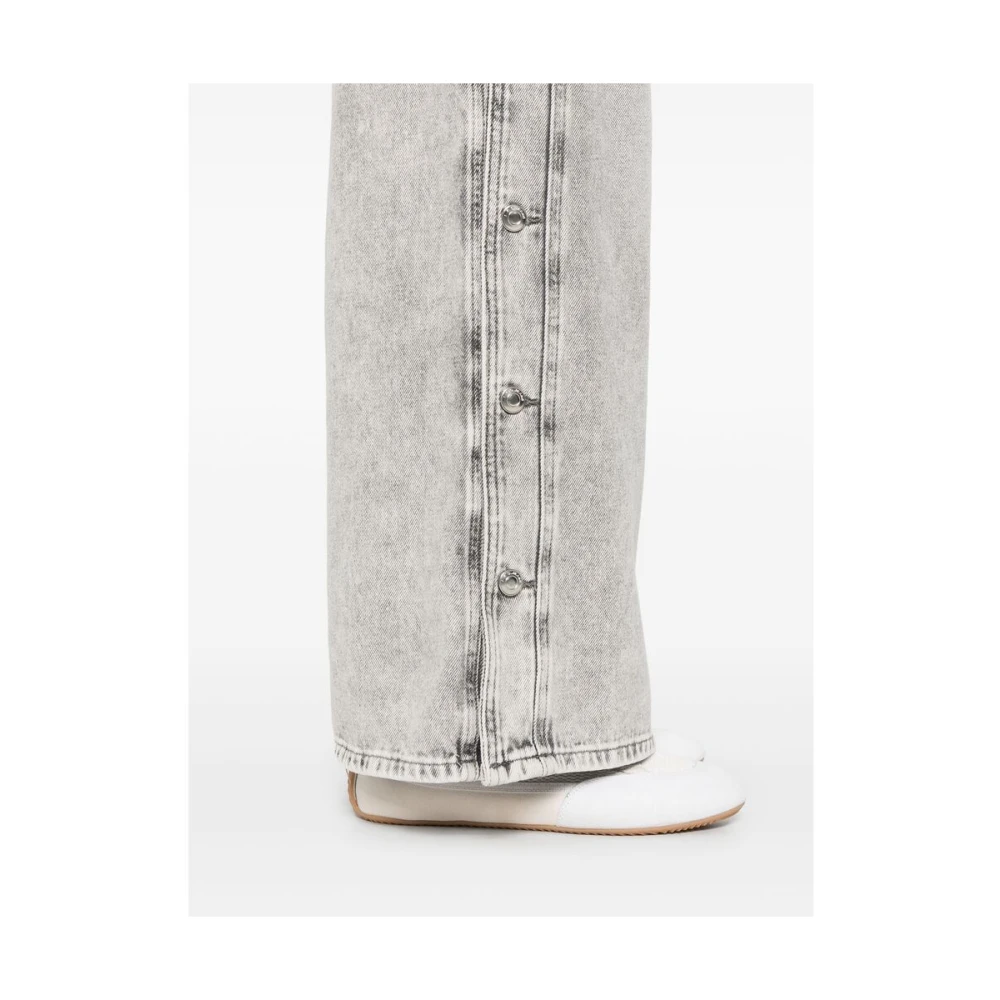 IRO Lichtgrijze Klassieke Vijf-Pocket Jeans Gray Dames
