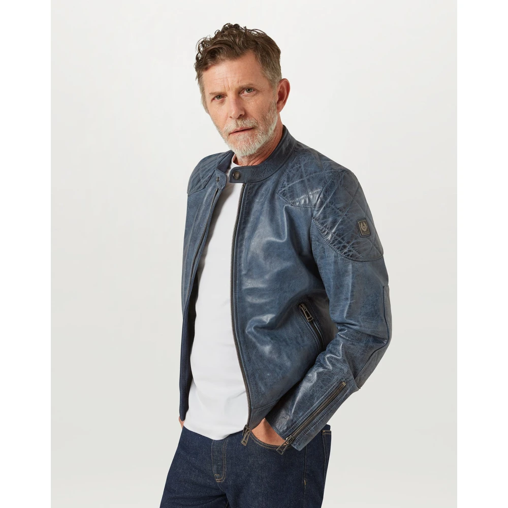 Belstaff Witte Alloy T-shirt Slim Fit White Heren
