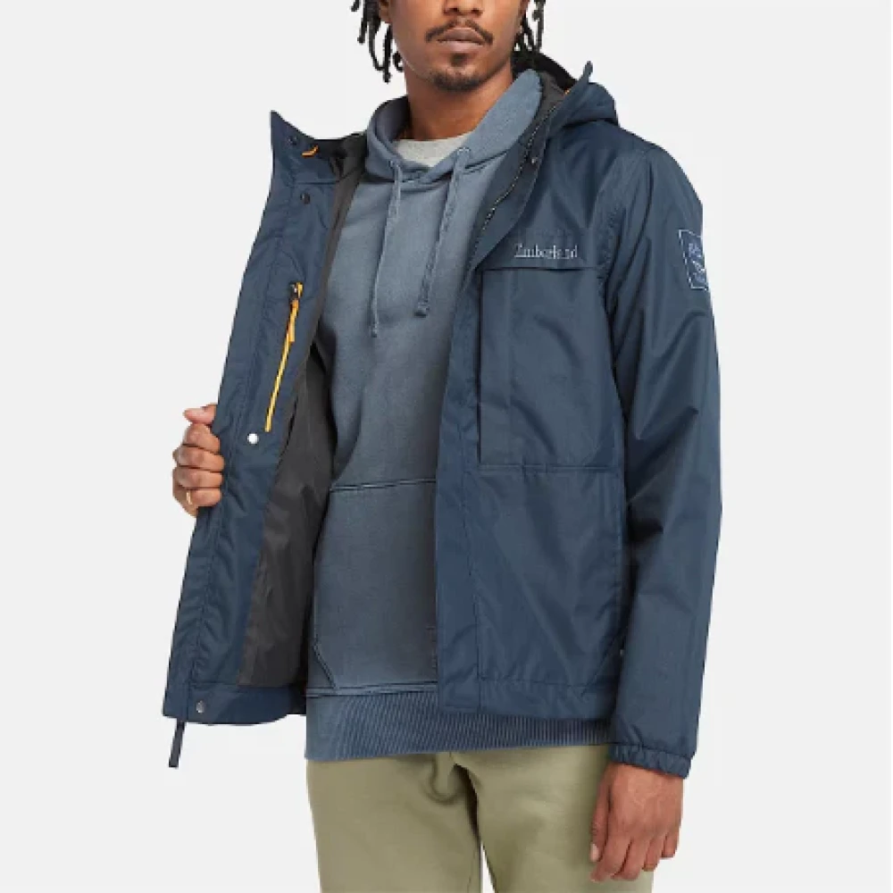 Timberland Stijlvolle jassen voor mannen en vrouwen Blue Heren