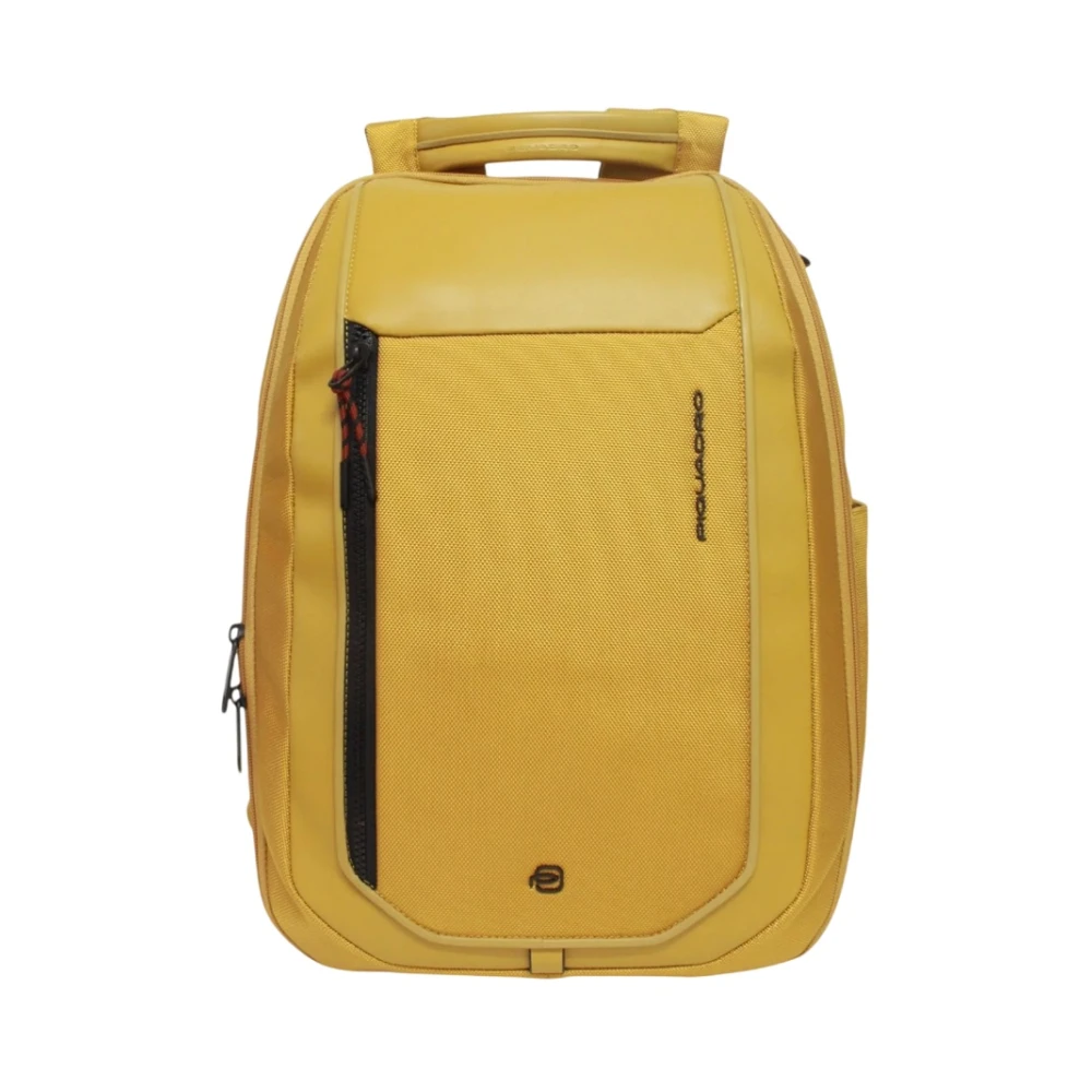 Piquadro Men's Yellow Backpacks, One Size, Ca6928s143bm Travel Backpack