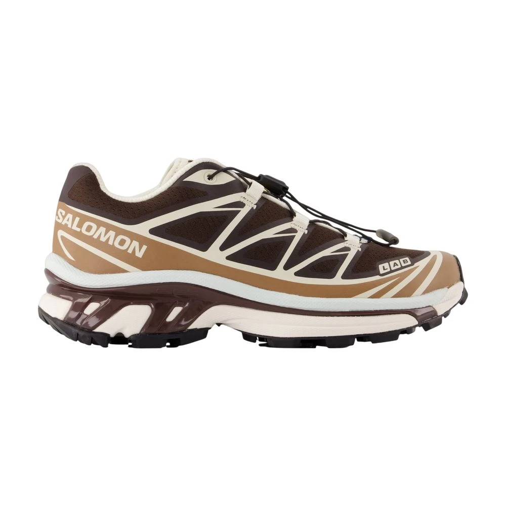 Salomon Men's Brown Xt-6 Sneakers Black Coffee / Burro / Bitter Chocolate Size 9 - Image 8
