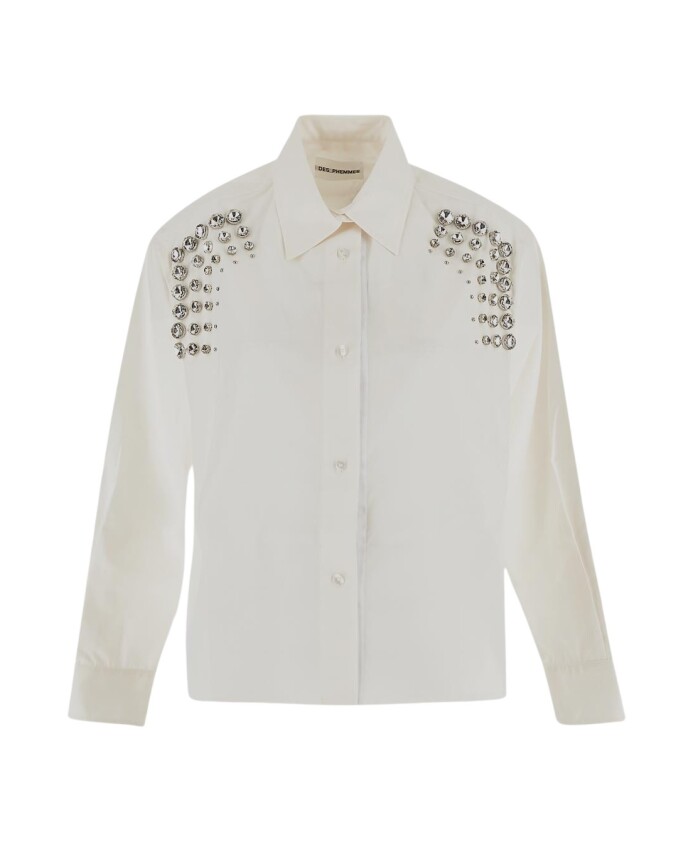 chemise-avec-applications-et-col-classique