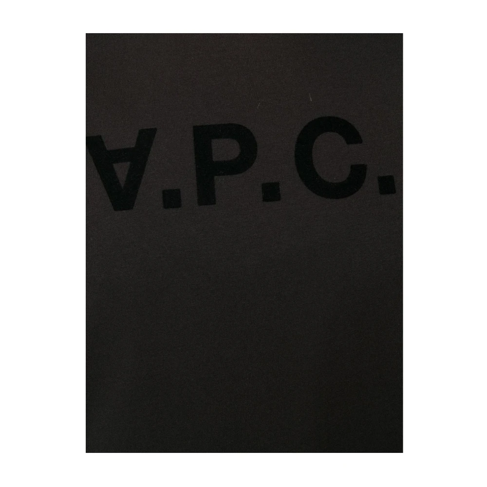A.p.c. Kleurrijke T-shirt Cobqxf26944 Black Dames