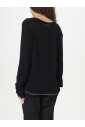 pull-noir-en-laine-avec-garniture-etincelante