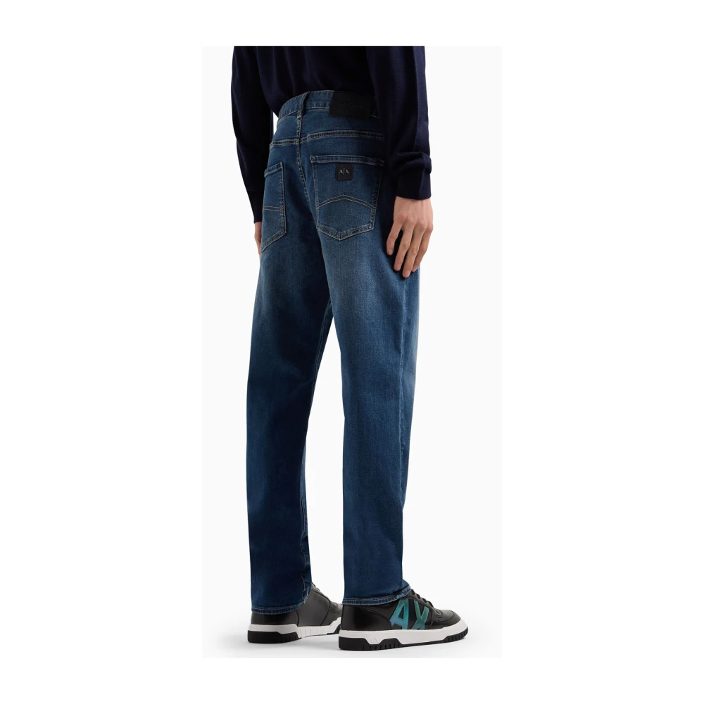 Armani Exchange Denim Jeans voor Mannen Blue Heren