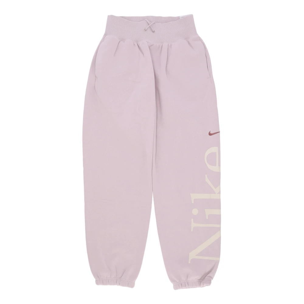 Nike Women's Purple Training Trousers & Tights, M, Fleece Tracksuit Trousers Phoenix Logo