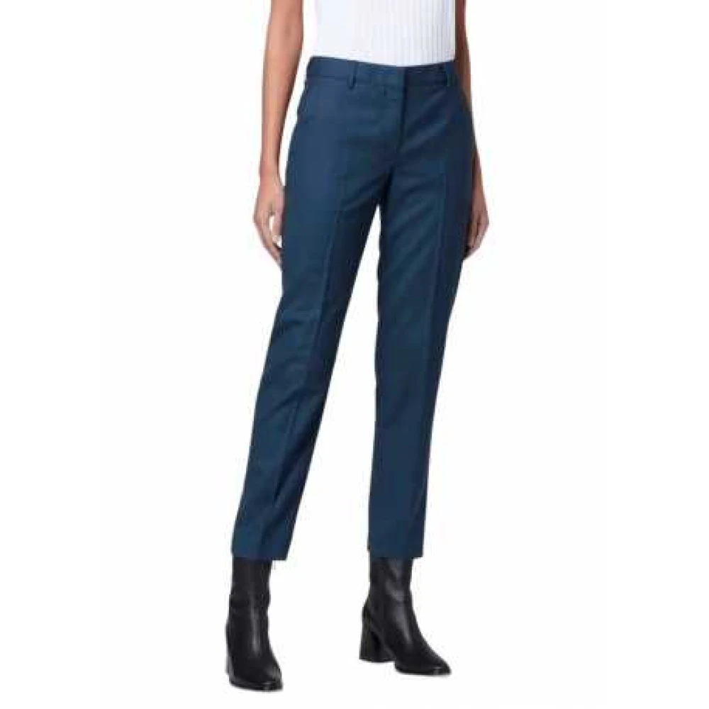 Paul Smith Blauwe Wol Reisbroek Blue Dames