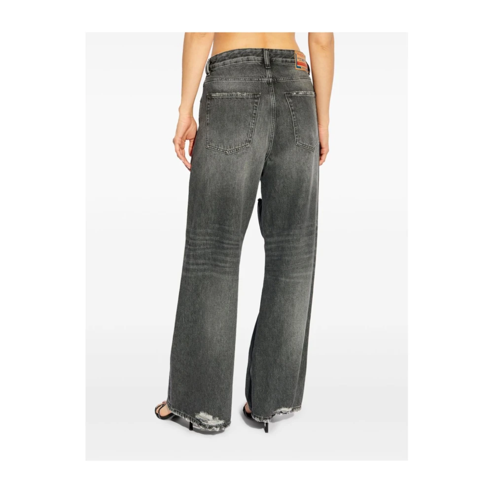 Diesel Vintage Denim Jeans Gray Dames