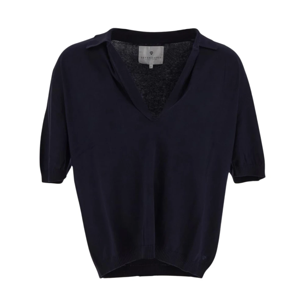 Knitwear > V-neck Knitwear - - Seven Gauge - Modalova