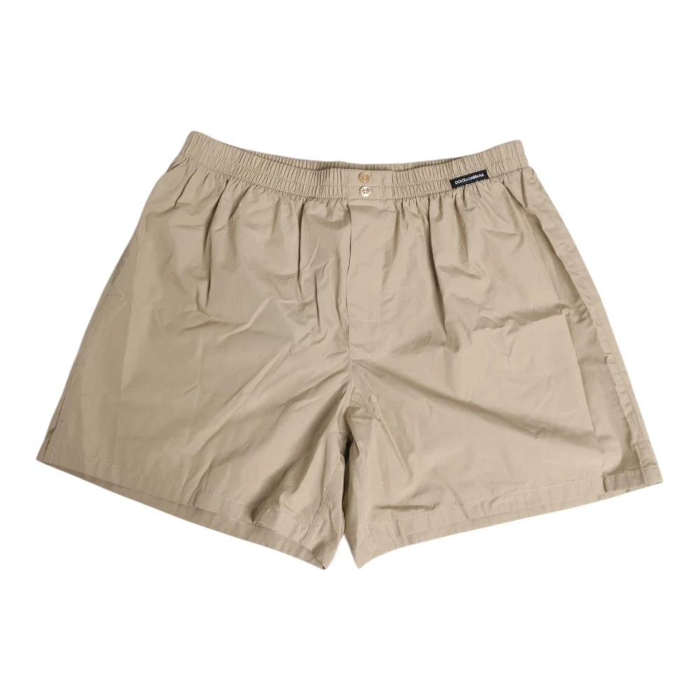 Dolce & Gabbana Men's Beige Boxer Short - Underpants - Xs - Underwear
