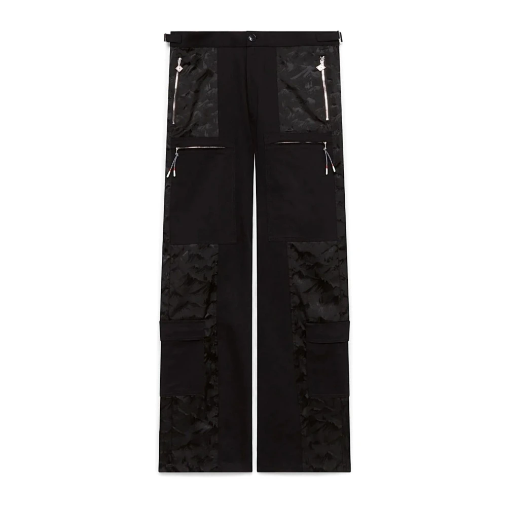 Casablanca Men's Black Straight Trousers - Straight Trousers - L - Trousers