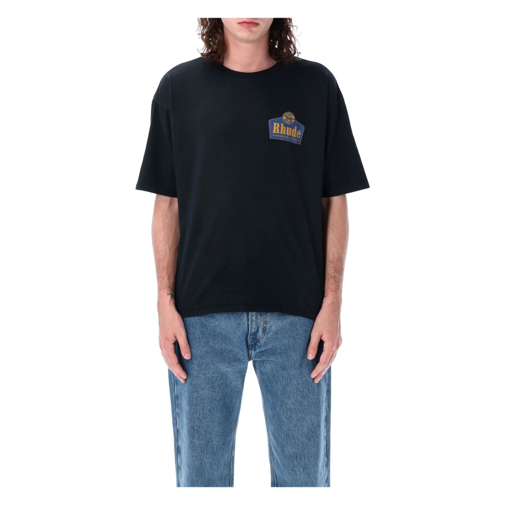Rhude - Tops > T-Shirts - Black - Rhude - Modalova