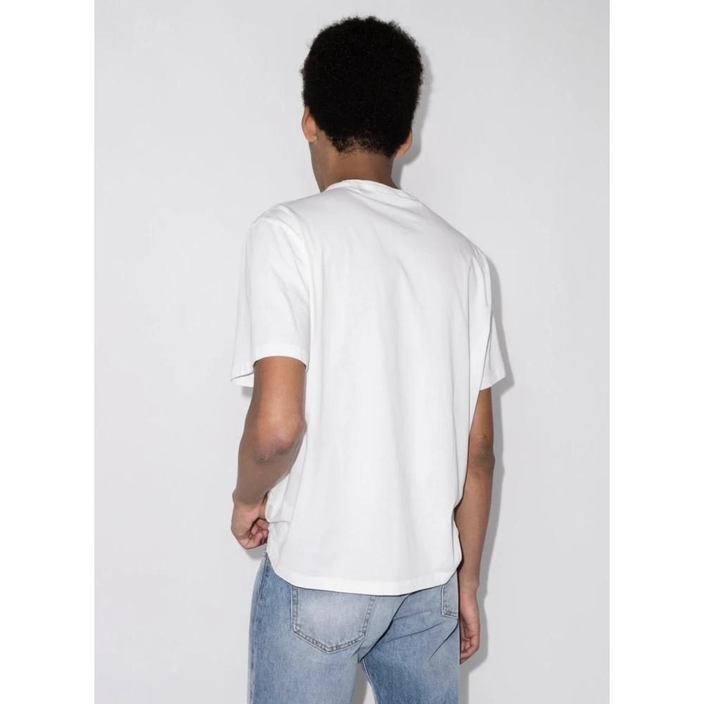 Our Legacy Witte Box T-Shirt White Heren