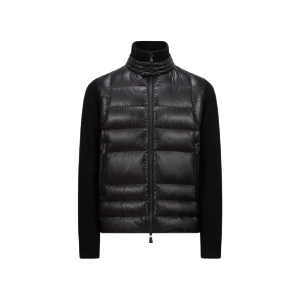 Moncler Gestofde Cardigan Black Heren