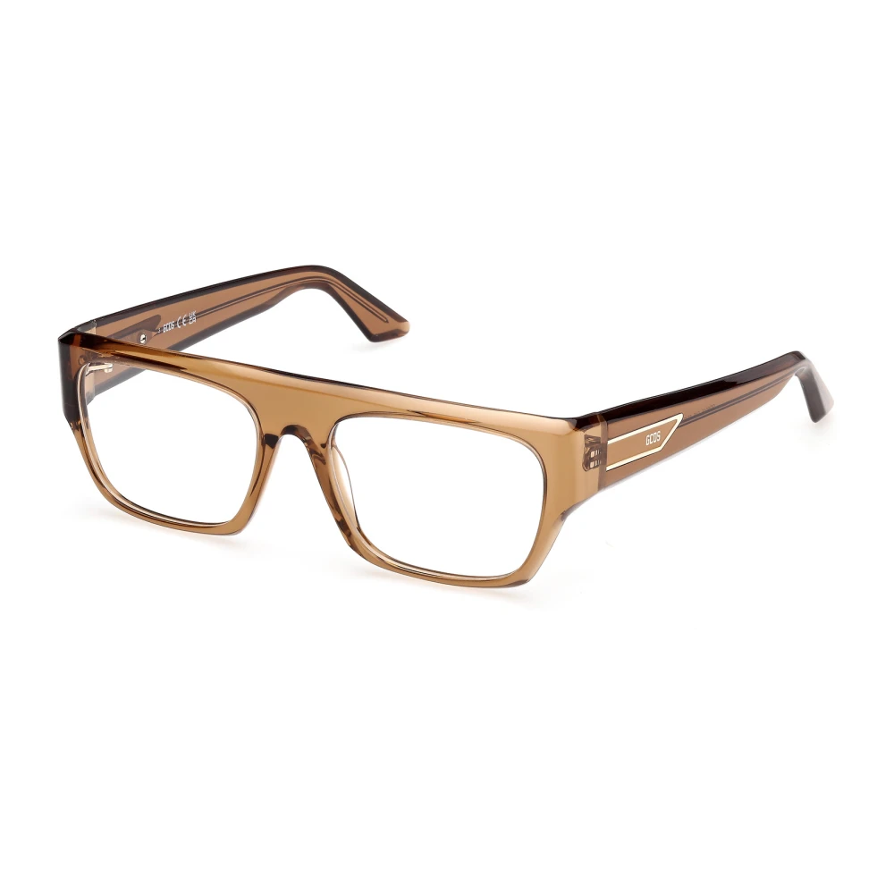 Gcds Brown Glasses, Unisex, 53 Mm, Fashion Glasses